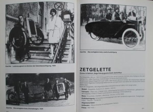 Metternich "100 Jahre auf 3 Raedern" Threetrack-Vehiclehistory 1992 (6692)